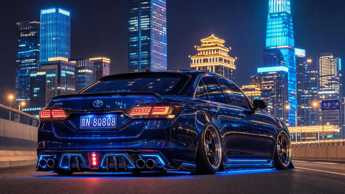 母狗母狗母狗精选：凯美瑞夜行版外观母狗全程视频记录